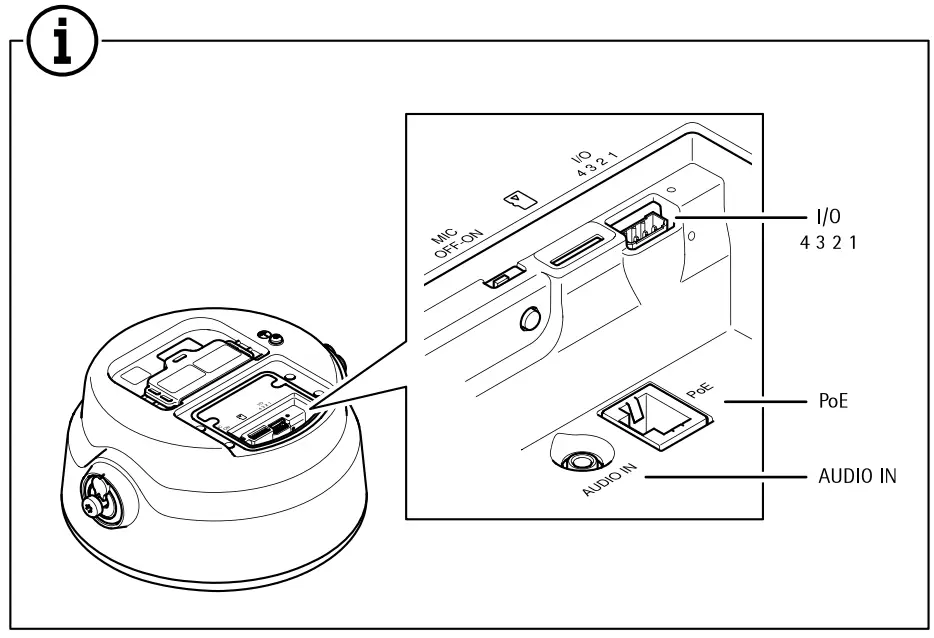 AXIS C1610-VE Network Sound Projector - fig 4