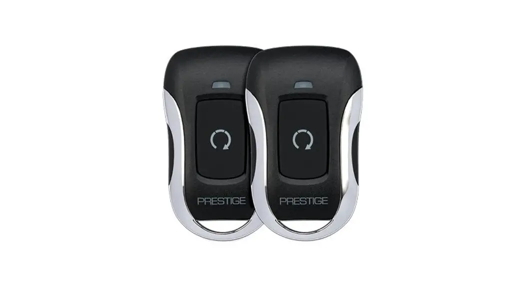 Prestige Aps901z 1-button 1-way Remote Start System Owner's Manual