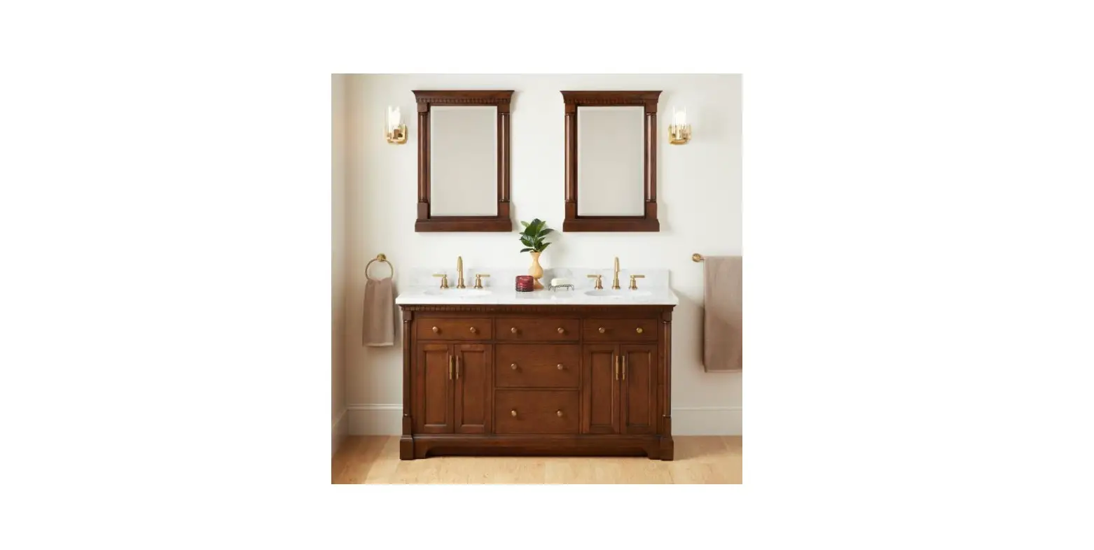 Signature Hardware 953831-60-um 60 Inch Claudia Double Vanity With Undermount Sinks User Guide