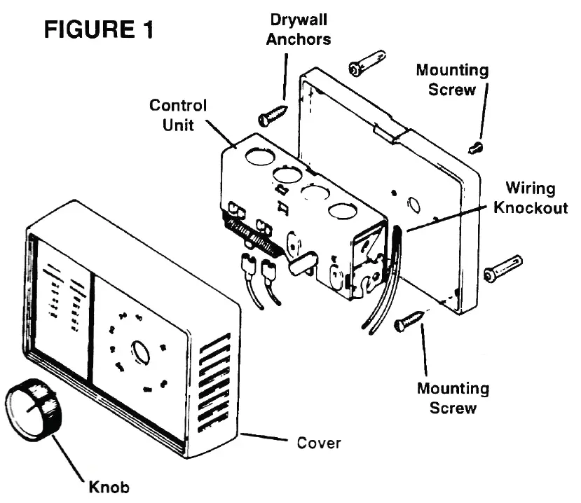 RANCEO J10-808 Wall or Duct Mount Humidistat 2