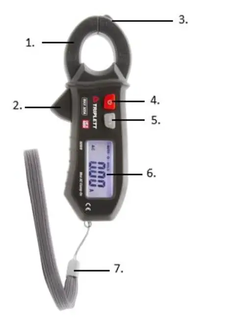 TRIPLETT 9200B-300A-True-RMS-AC-Current-Clamp-Meter-fig- (3)