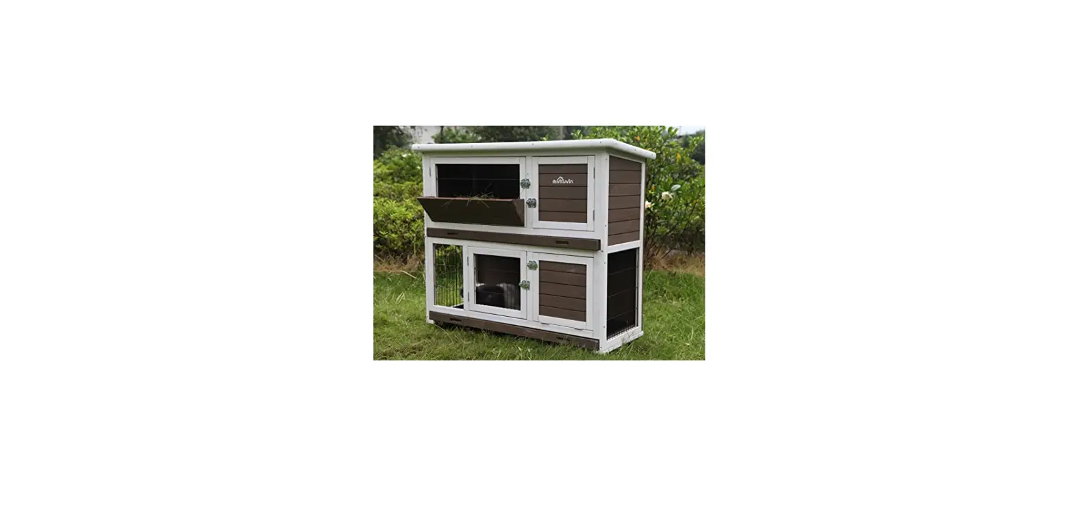 Aivituvin Air06-b Outdoor Rabbit Hutch Instruction Manual