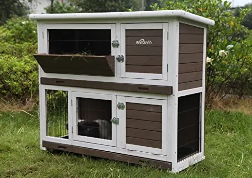aivituvin AIR06-B Outdoor Rabbit Hutch