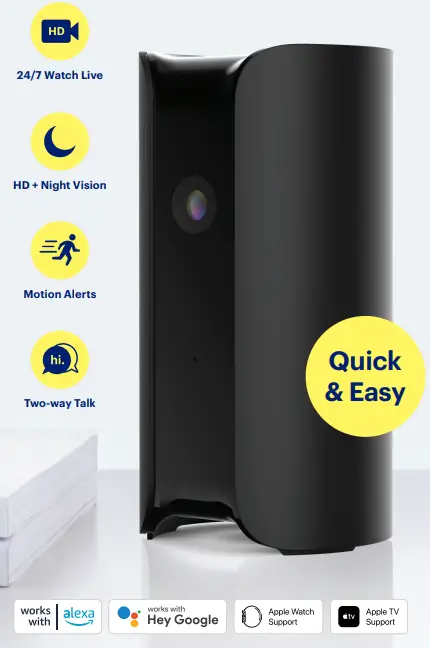 canary 1080p HD WiFi View Indoor Security Camera - Security Camera