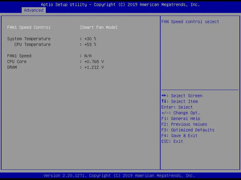 Shuttle NC10U Series XPC Nano - Hardware Health Configuration