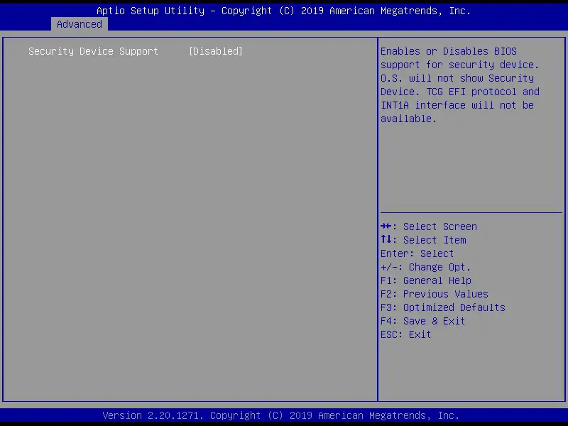 Shuttle NC10U Series XPC Nano - TPM Configuration