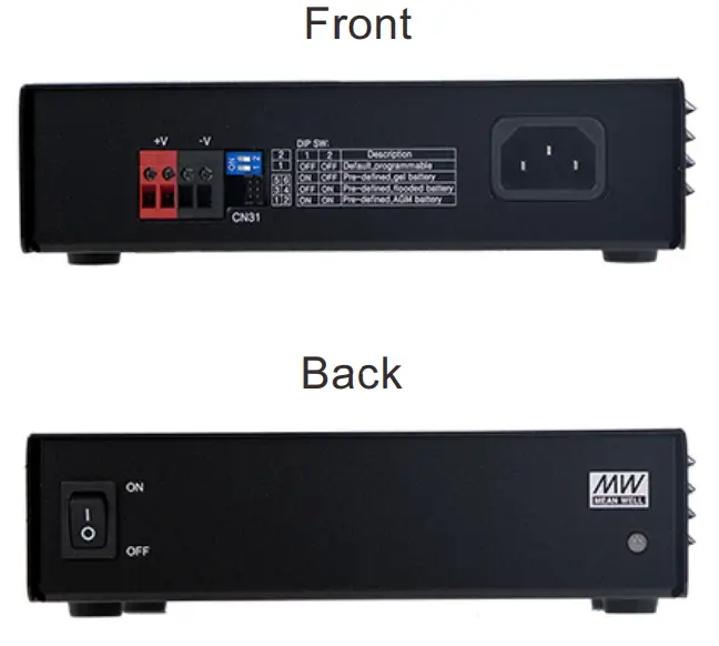 MEAN WELL ENC-360 Series 360W Programmable Desktop Type Battery Charger - fig 1