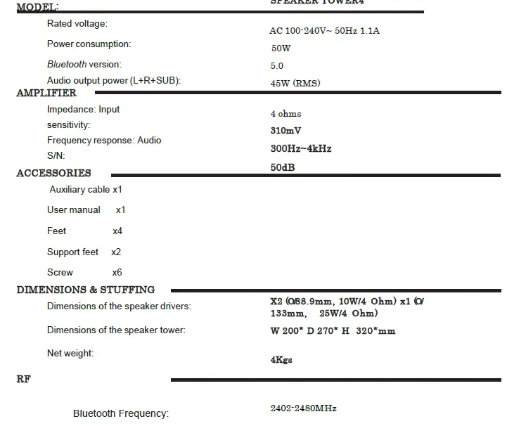 SIZZLE-20018-Tower-Speaker-fig-7