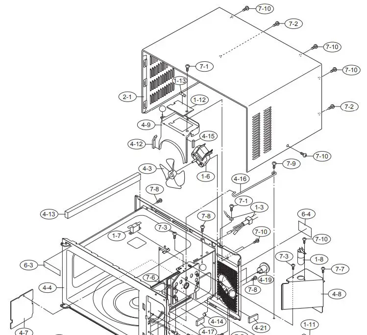 SHARP R-331Y Microwave Oven-fig3