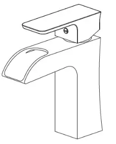 ANZZI L-AZ019 Single Handle Lavatory Faucet - single handle lavatory raucet - 1