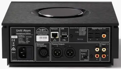 MOON AUDIO Naim Uniti Atom Headphone Edition - Get to Know Your System Back