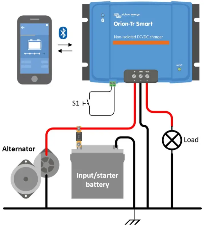 victron energy Orion-Tr Smart DC-DC Charger Non-Isolated -figure 2