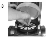 Bissell 16N5 Series Health Home Vacuum - unscrew the center screw