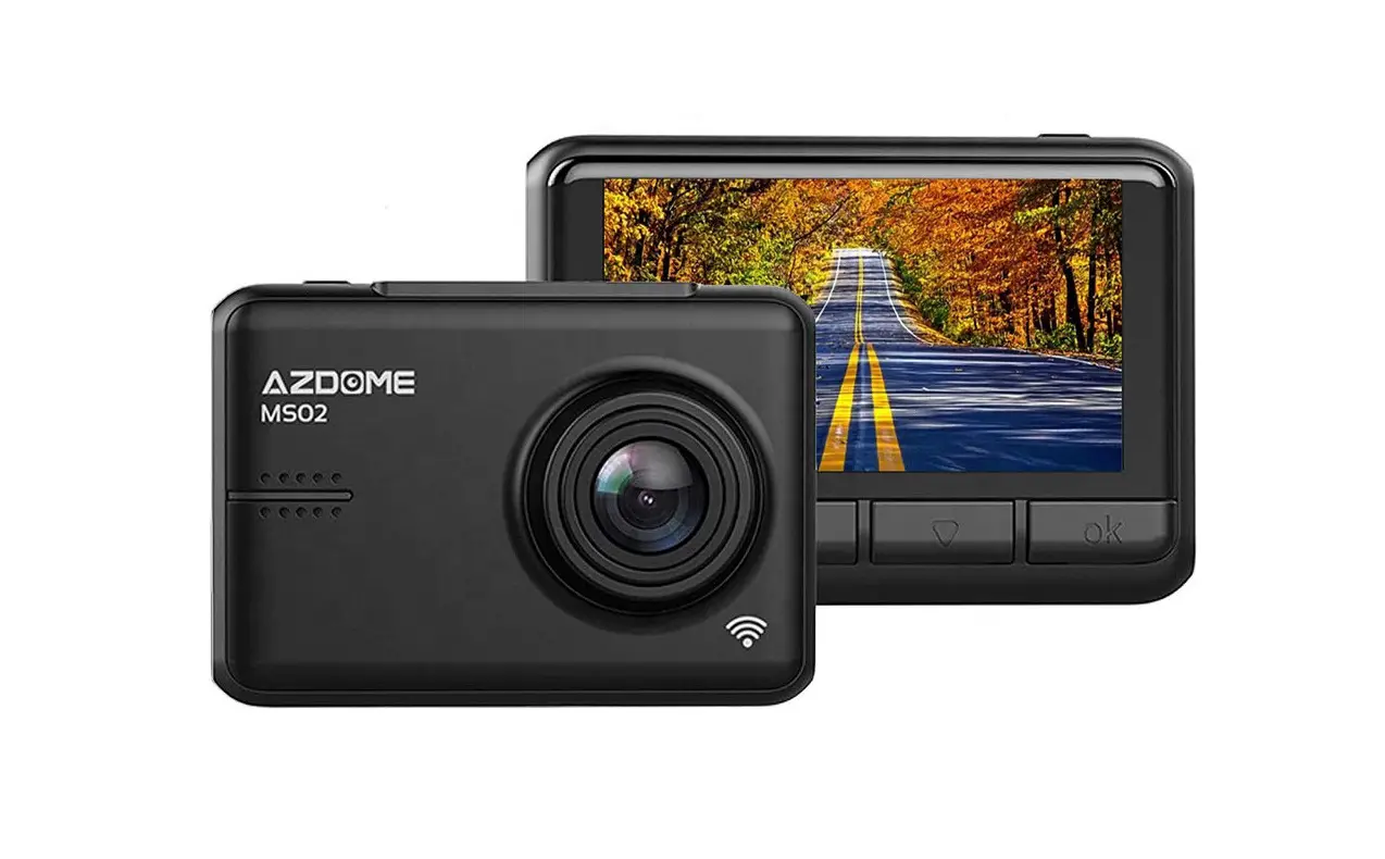 Azdome Ms02 Wi-fi Vehicle Dash Cam Owner's Manual