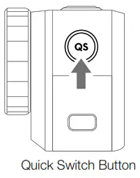 OSMO Action - Quick switch button