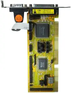 Winbond W-606 Old PC IDE ISA Hard Floppy IO Controller Card