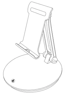 hama Universal Smartphone Tablet Holder