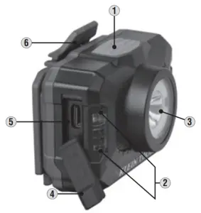 KLEIN TOOLS 56414 Rechargeable 2 Color LED Headlamp - overview