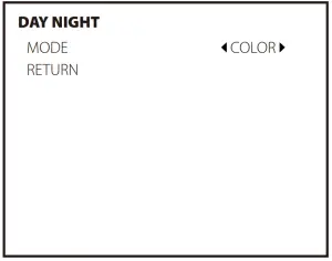 RunCam Eagle 3 1000TVL Micro FPV Camera - Camera Menu 4