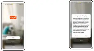 ELVITA CRD4550S Robot Vacuum App - Registration and login