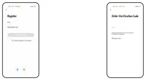 ELVITA CRD4550S Robot Vacuum App - Registration and login1