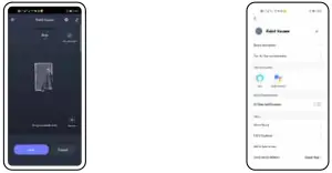 ELVITA CRD4550S Robot Vacuum App - control interface2