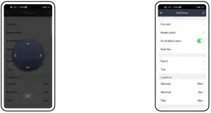 ELVITA CRD4550S Robot Vacuum App - control interface4