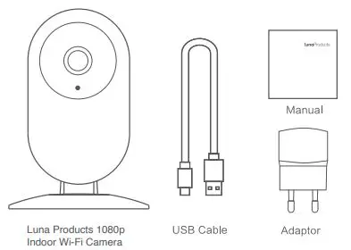 Luna YYS.2020 1080p Indoor Wi-Fi Camera fig1