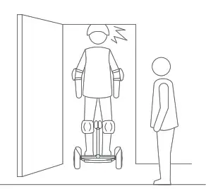 Segway miniLITE- Warning 2