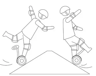 Segway miniLITE- Warning 4