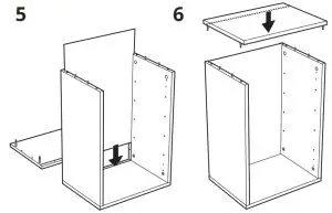 IKEA GODMORGON 40x32x58 cm Wall Cabinet with One Door High-Gloss - fig12