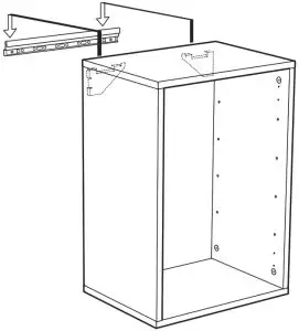 IKEA GODMORGON 40x32x58 cm Wall Cabinet with One Door High-Gloss - fig20