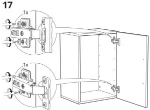 IKEA GODMORGON 40x32x58 cm Wall Cabinet with One Door High-Gloss - fig28