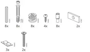 IKEA GODMORGON 40x32x58 cm Wall Cabinet with One Door High-Gloss - fig4