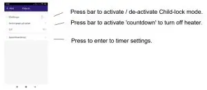 MORRIS MPH-20041S Glass Transmitter 2400W - Settings screen