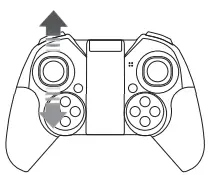 GGBOND G10 Mini RC Drone with Camera for Kids -Left Control Stick 1