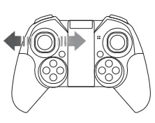 GGBOND G10 Mini RC Drone with Camera for Kids -Left Control Stick 3