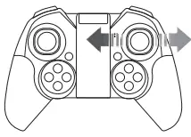 GGBOND G10 Mini RC Drone with Camera for Kids -Right Control Stick 3