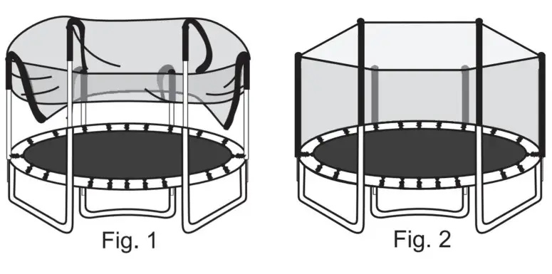 virtufit VF06004-244 Trampoline with Safety Net- STEP 4