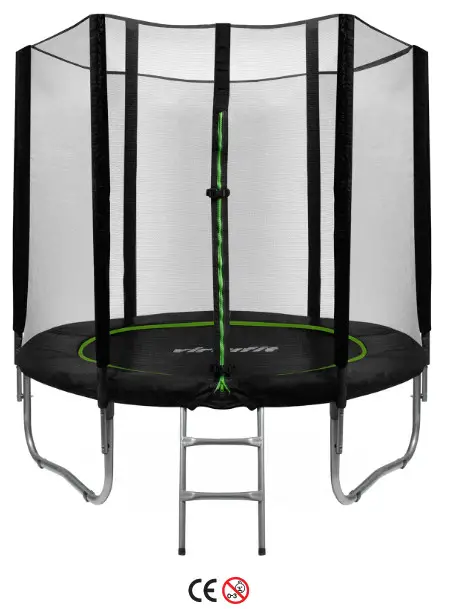virtufit VF06004-244 Trampoline with Safety Net