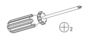 artika 24VAN CP MB LED Vanity Light Convertible Pro 2 - Screwdriver