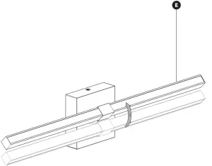 artika 24VAN CP MB LED Vanity Light Convertible Pro 2 - fig