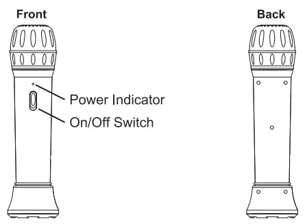 FROXEN SP 0752 FROZEN2 Wireless Karaokr Microphone - Product Overview