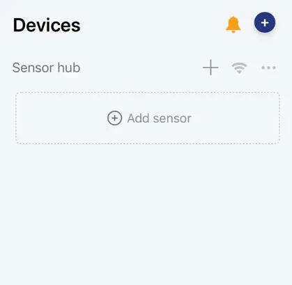 door and Motion sensors to the Sensor Hub