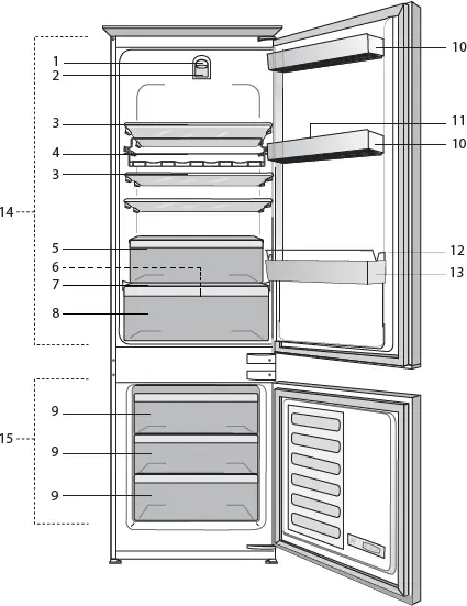 refrigerator