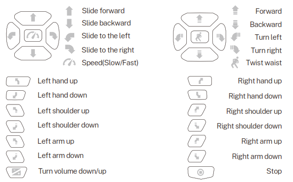 Ruko Ru4413 Carle Smart Robots for Kids - Control Function