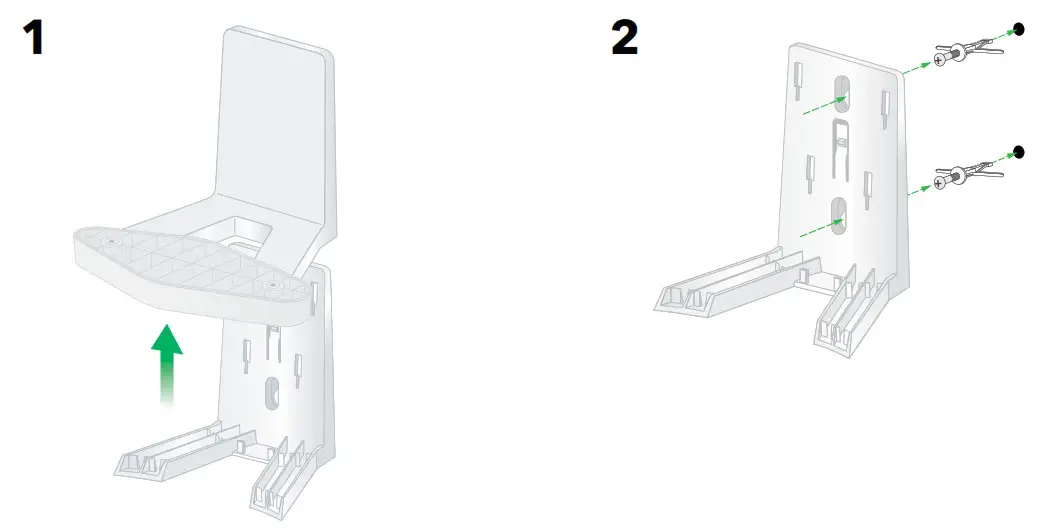 Prepare the wall mount