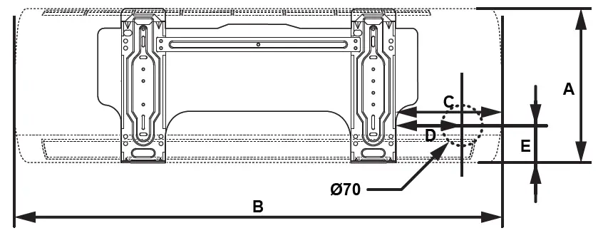 Rinnai HSNCJ25B CJ Series Split Type Wall Mounted Air Conditioner FIG 5