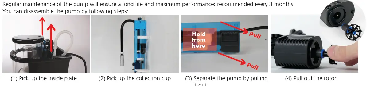 AQUAMAXX 232628 Bullet-1 Hang-On-Back Protein Skimmer fig 5