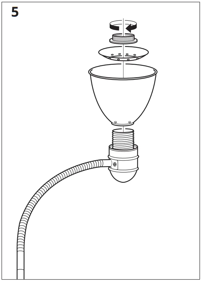 IKEA 601109 01 LERSTA Floor Reading Lamp - fig 3